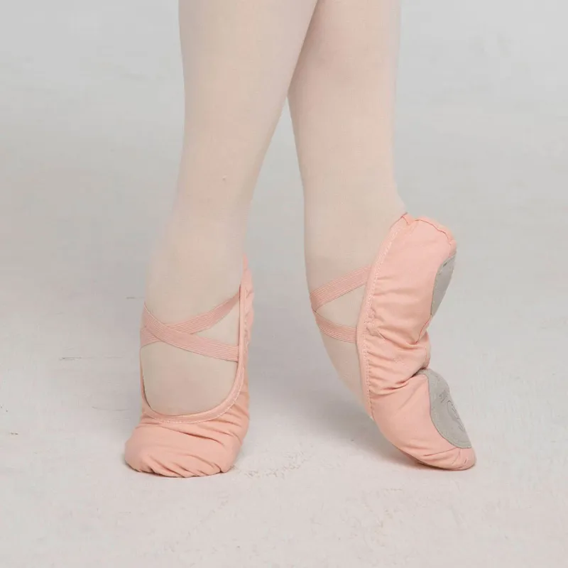Women's Canvas Ballet Dance Shoes Split Sole S6001