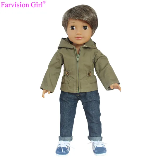Lifelike 18 inch cute boys vinyl doll