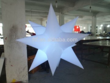 inflatable air star balloon with led