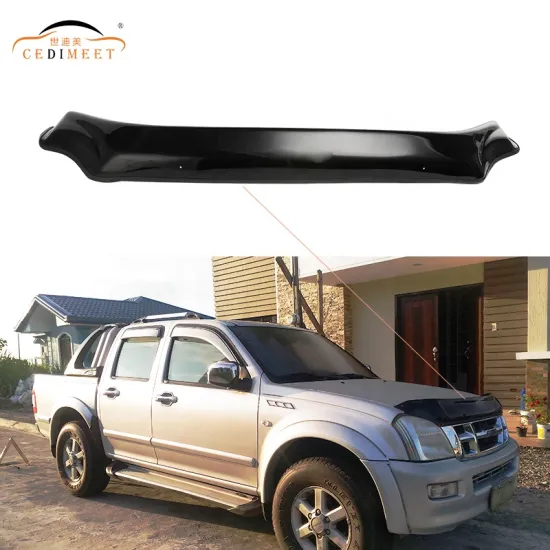 Acrylic Plastic Engine Hood Guard Deflector for D-max 2006