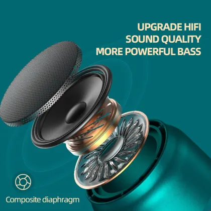 2022 New Mini Bluetooth Speaker - Portable and Compact Bone Conduction Wireless Speaker