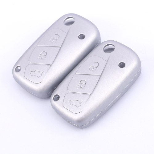 3 Buttons Silicone Car Key Cover For Fiat