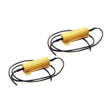 50W 6Ohm LED Load Resistors for LED Turn Signal Lights or LED License Plate Lights (Fix Hyper Flash, Warning Cancellor)