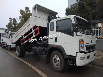 SINOTRUK 8 TONS dump truck howo 4x4 truck