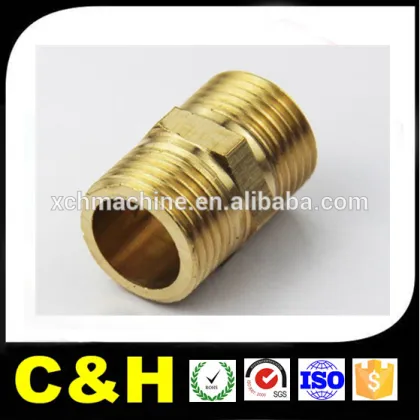CNC mill turned brass mechanical components