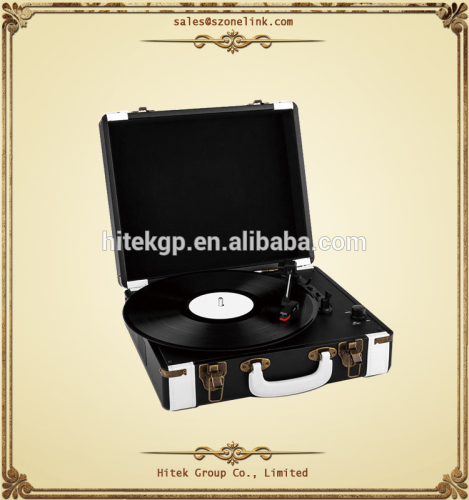 3 speed suitcase turntable player cheap goods from china