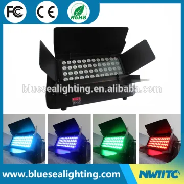 Outdoor IP65 waterproof DMX 48x10w rgbw 4 in 1 led city color light