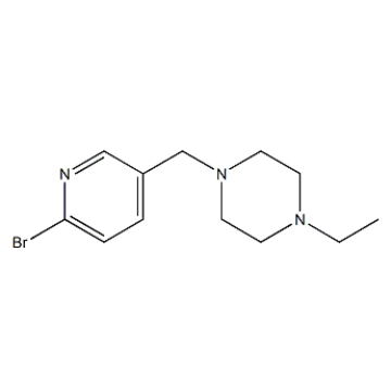 CAS 1231930-25-8,1 - [(6-bromo-3-pyridinyl) méthyl] -4-éthylpipérazine pour le traitement du cancer