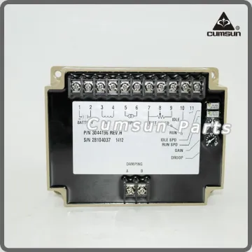 Generator Governor Control 3044196