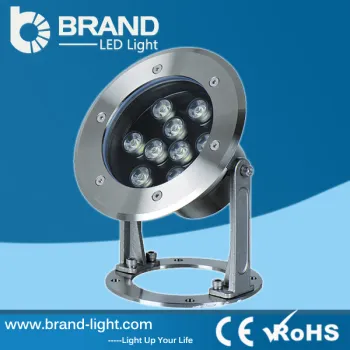IP68 Waterproof RGB White LED Underwater Spot Light