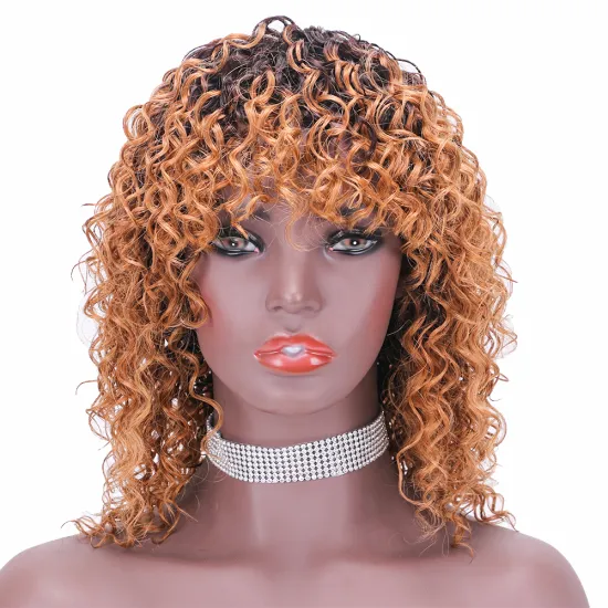 kinky water burmese jerry curl colour orange bob wig wholesale glueless peruvian bob wig Brazilian hair bob human hair wigs