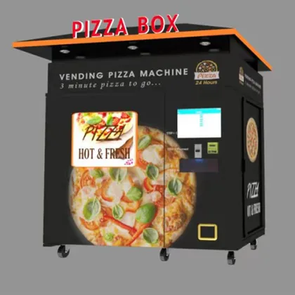 Pizza vending machine fast food