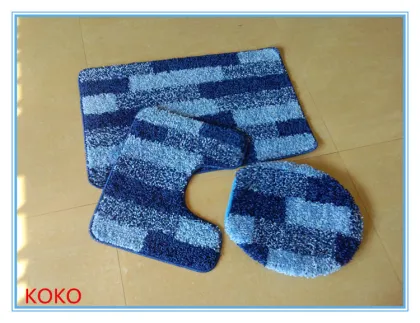 bathroom mat sets/anti cold bath rug sets