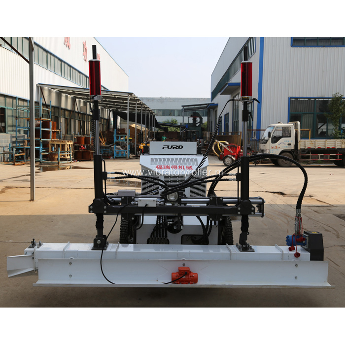 Four-wheel Concrete Laser Screed Floor Leveling Machine