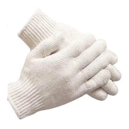 Wholesale Customized Thickened Wear-resistant Cotton Thread Labor Protection Gloves