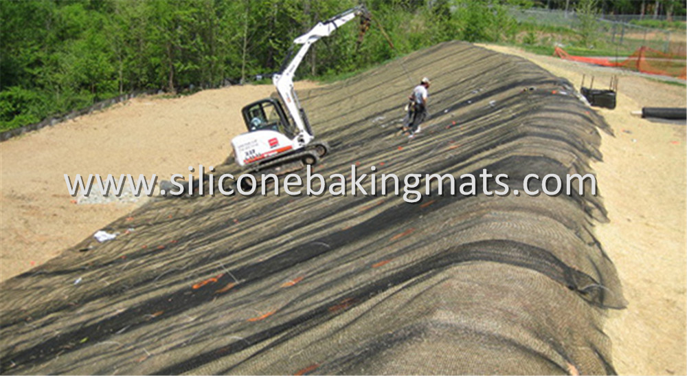 Uniaxial Pet Geogrid For Slope Reinforcement