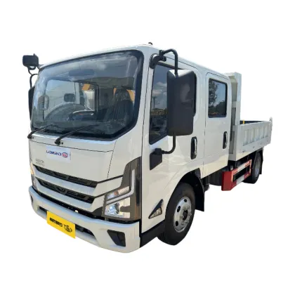 Advanced Double-Cab Dump Truck for Commercial Use