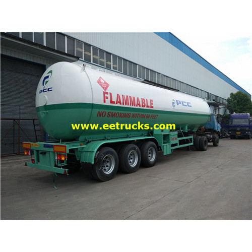 56cbm 24ton LPG Vận chuyển Tanker Trailers