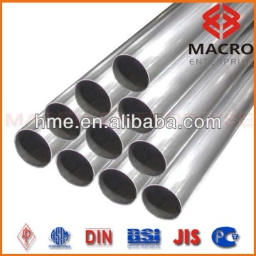 ASTM A789 welded stainless steel pipes as ornament