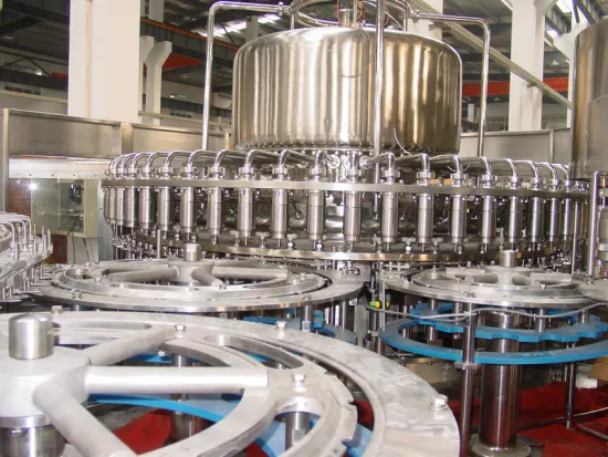 Pulp / Fibers Juice Volumetric Filling Machine For Pet Bottles 18000bph