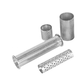High Quality Stainless Steel Perforated Metal Pipe Punching Filter Element
