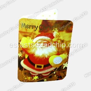 Christmas Greeting Card, Music Christmas Card