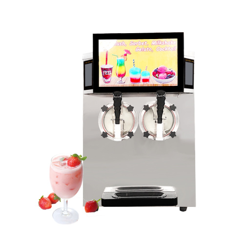 Doppeltanks Ice Milk Frozen Drink Slush Machine