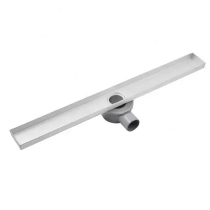 Custom Stainless Steel Rectangular Linear Floor Drain for Showers