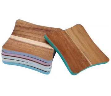 Cup coaster with painting edge