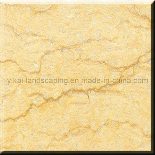 Egypt Slevia Beige Marble Slab Tiles (IM-04)