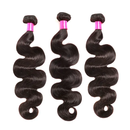 Peruvian dhairboutique trio human hair brazilian body wave