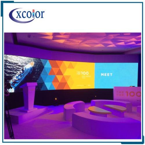 Indoor Software P5 Led Panel Curved Screen Display