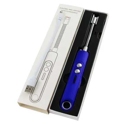 Windproof Flameless Electric Lighter: Kitchen Electric Candle Lighter with Arc