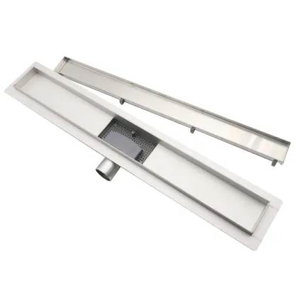 High-Quality OEM/ODM 304 Stainless Steel Invisible Shower Drain & Linear Bathroom Floor Drain