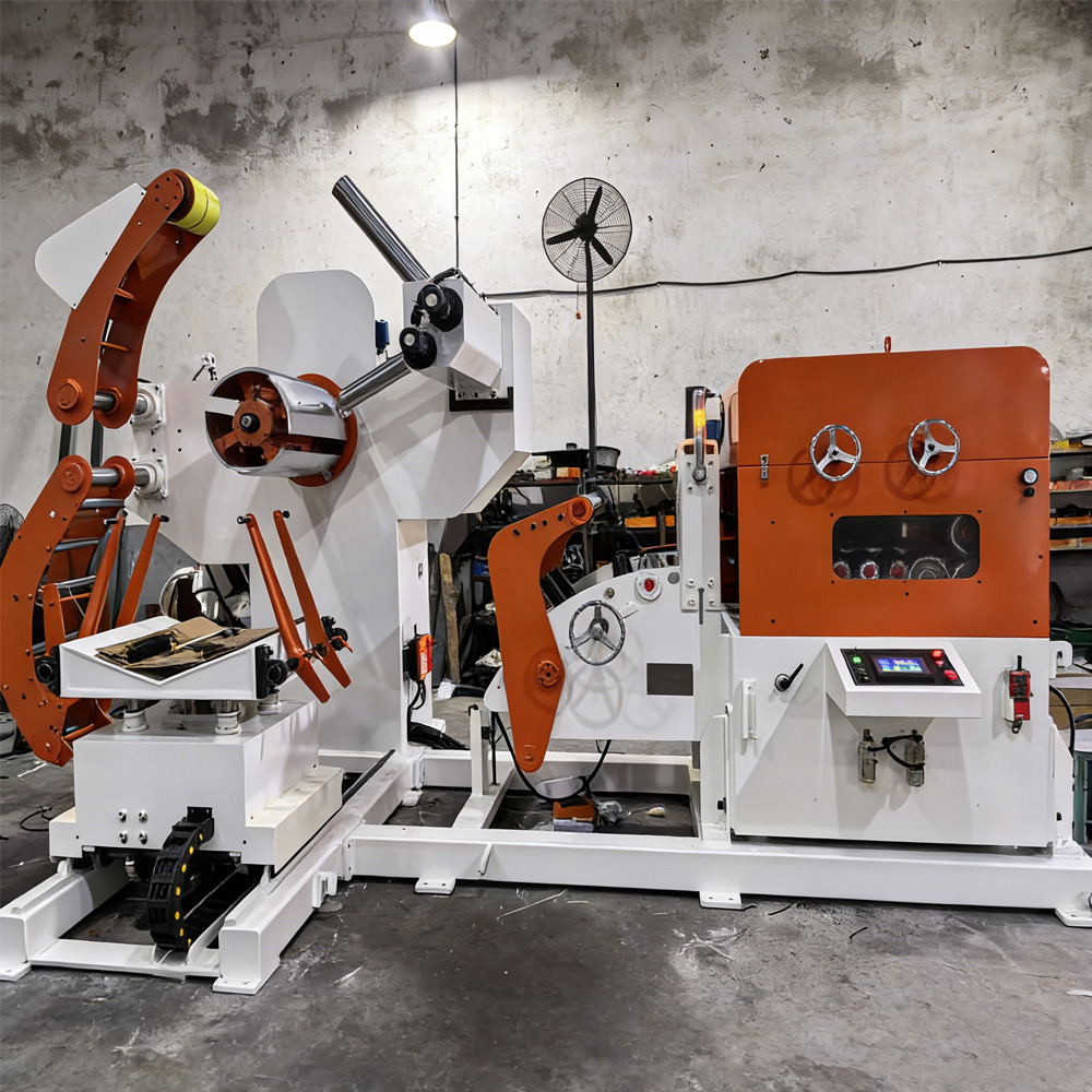 Thick Plate Rack, Leveler & Feeder All‑in‑One Machine