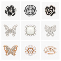 Accesoriu ornamental cu cataramă de pantofi din metal pentru femei