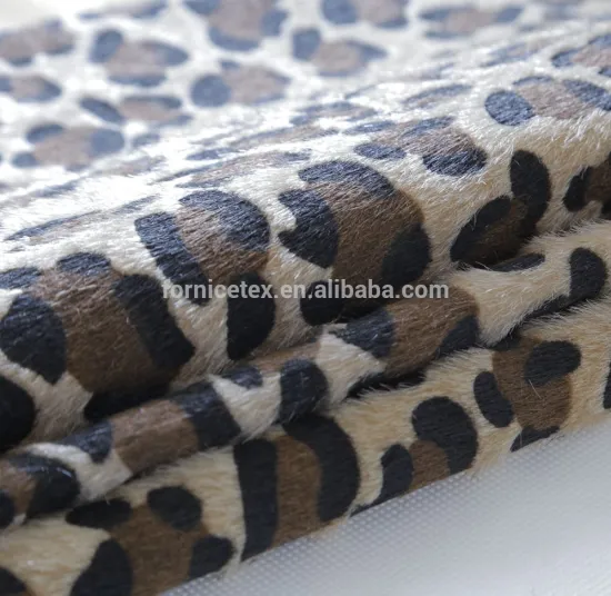 China supplier shoe eco-friendly material Horse pile Shoe Fabric Type