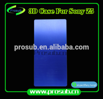 3D sublimation mobile phone case cover plastic injection mould for SFM-SONY Z5