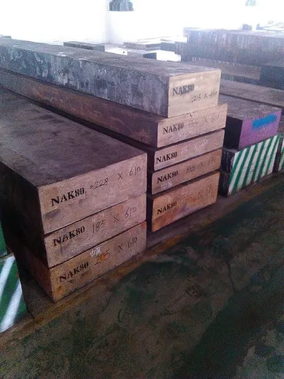 Gb1ni3mn2cualmo Forging Die Steel Nak80 For Fruit Plate Mold