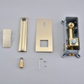 Bathroom luxury brass in-wall hidden bathtub shower Faucet