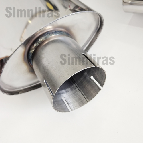 Uniwersalny wydech ze stali nierdzewnej 2025 dla Mazda3