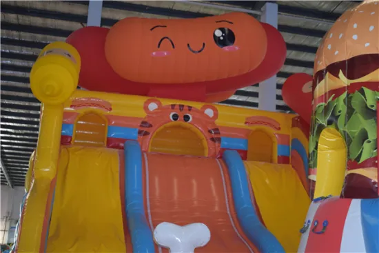 Commercial cheap inflatable bouncing castle bouncy bounce house pool slide combo bouncer for kids