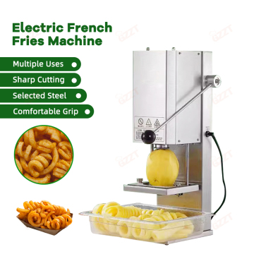 Electric Vegetable Spiral Cutter for Taro, Radish, Carrots, Potatoes