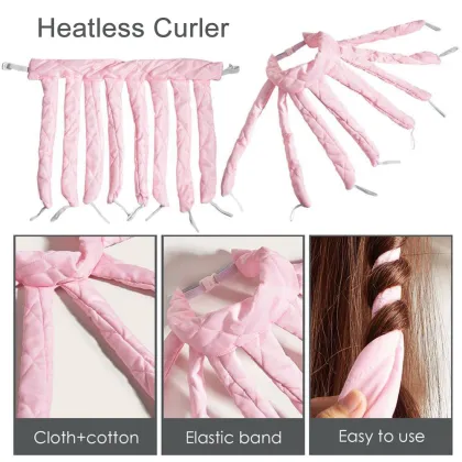 Heatless Curling Rod Headband for Gentle, Damage-Free Hair Curling