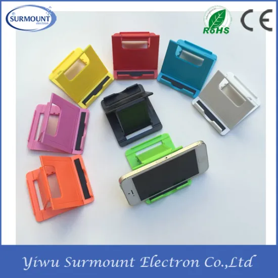 plastic novelty ABS desktop Mini Portable funny cell phone holder for desk