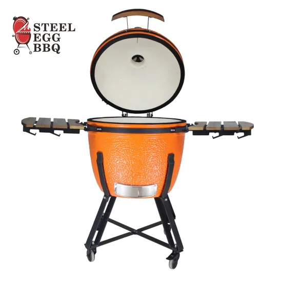 SEB KAMADO 24inch Outdoor Bbq Grills Charcoal Smoker Grill Bbq Outdoor Kitchen Kamado Grill