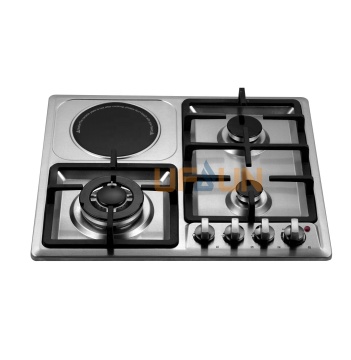 Manufacturer Stainless Steel Built-in 60cm Gas Cooker 4 Burners Gas Stove Burners Top Plate Induction Ceramic Gas Stove