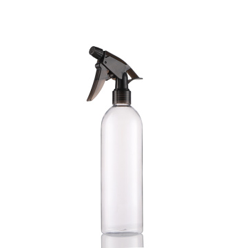 300 ml 500 ml huisreiniging cilindrische huisdier plastic trigger spray flessen met trigger spuiter