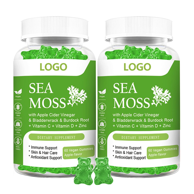 OEM/ODM Etiqueta privada Irish Sea Moss Gommies