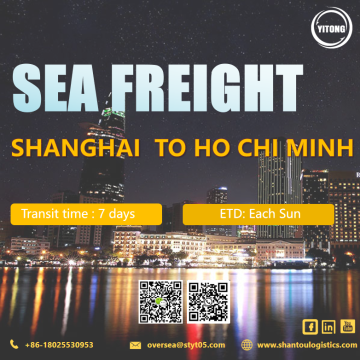 Ocean Sea Vracht van Shanghai naar Ho Chi Minh